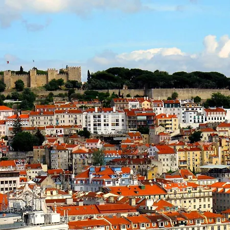 Luxury In Chiado 1 Br Lägenhet *