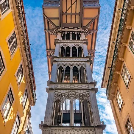 Luxury In Chiado 1 Br 리스본