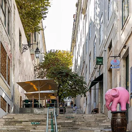 Luxury In Chiado 1 Br Lägenhet